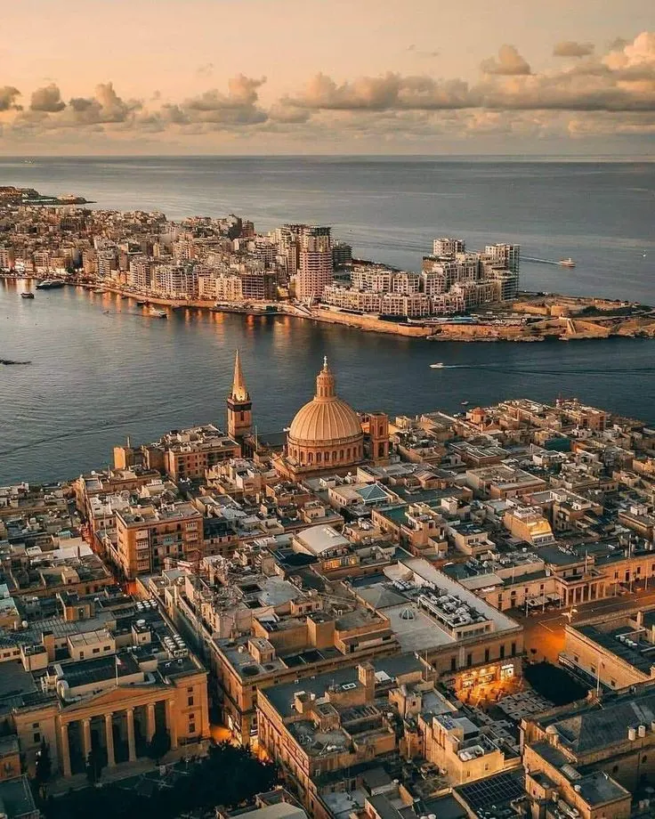 above valletta, malta 